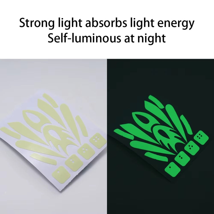 For DJI Neo RCSTQ Gradient Luminous Stickers - Fluorescent