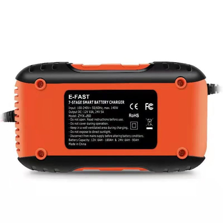 ANHTCzyx 12V/24V 6-180AH 7-Stage Smart Car Motorcycle Battery Charger