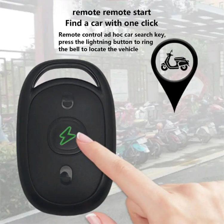 48-72V Electric Motorcycle One-Button Start Remote Lock Anti-Theft Alarm, Specifications: Two-wheeler