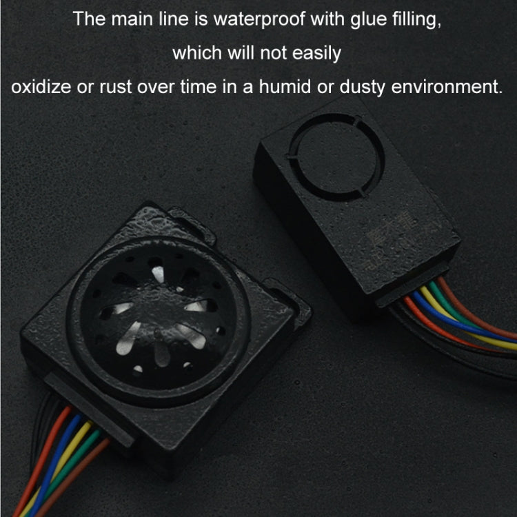 48-72V Electric Motorcycle One-Button Start Remote Lock Anti-Theft Alarm, Specifications: Two-wheeler