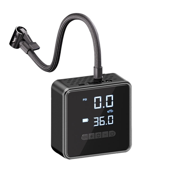 Electric Vehicle Lighting Tire Air Pump Tire Pressure Detection - Wired Model