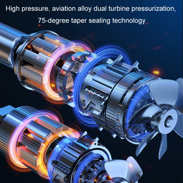 Electric Vehicle Lighting Tire Air Pump Tire Pressure Detection - Wired Model