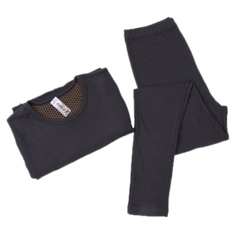 Antibacterial Double-faced Fleece Winter Thickened Constant Temperature Underwear, Size: XXL