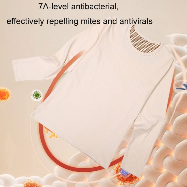 Antibacterial Double-faced Fleece Winter Thickened Constant Temperature Underwear, Size: M