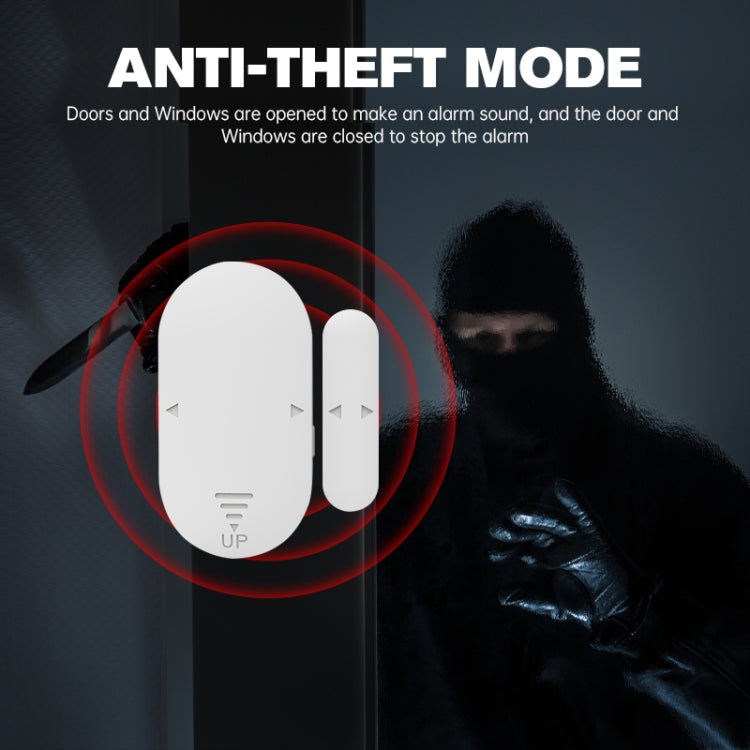 Multifunctional High-decibel Anti-theft Door Window Alarm For Home - English
