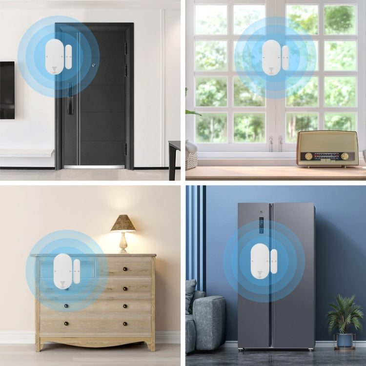 Multifunctional High-decibel Anti-theft Door Window Alarm For Home - English