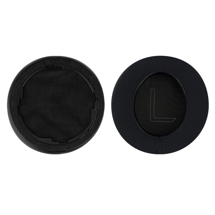 1pair For Alienware AW310H / AW510H Ice Gel Headphone Leather Cover Sponge Cover Earmuffs - Black