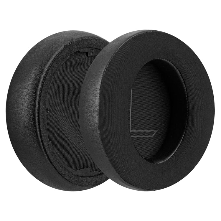 1pair For Alienware AW310H / AW510H Ice Gel Headphone Leather Cover Sponge Cover Earmuffs - Black
