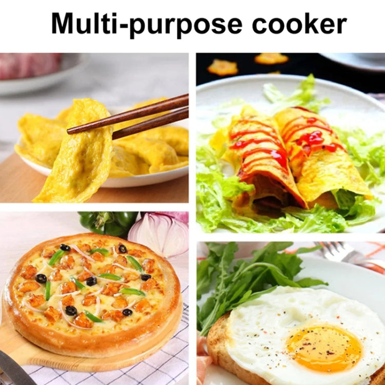 29cm Cast Iron Cooking Pot Wok Nonstick Frying Pan Restaurant Kitchen Skillet Camping Cooker