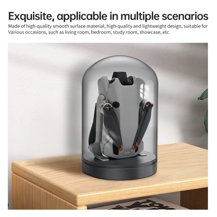 For DJI Mini 4 Pro / 3 / 3 Pro LKTOP Display Base Dustproof Display Stand - Black