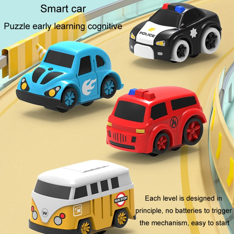 Car Adventure Toy Education Toy Train Engineering Vehicle Race Track Cars - Macaron