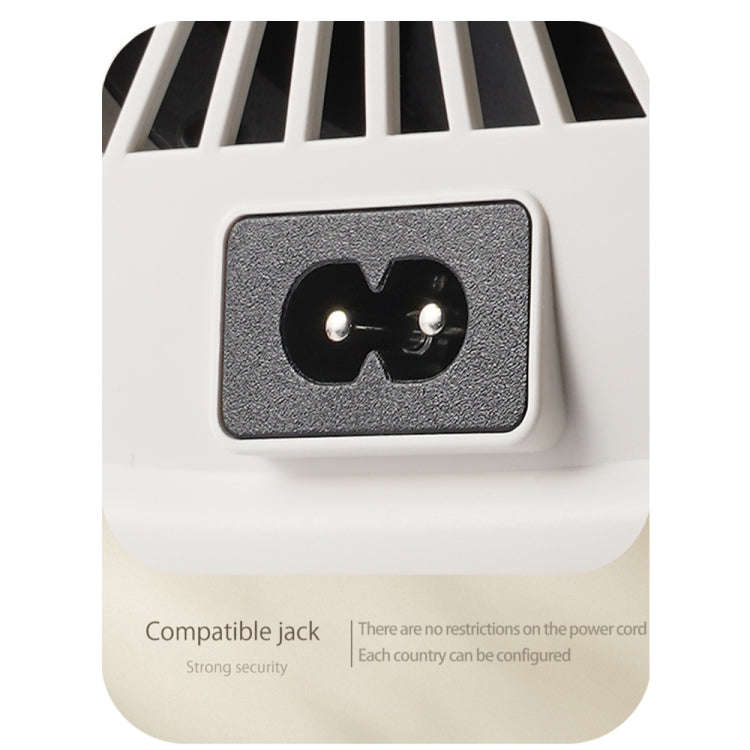 Y36 Mini Portable Desktop Heater Home Office Electric Heater, Color: US Plug Green