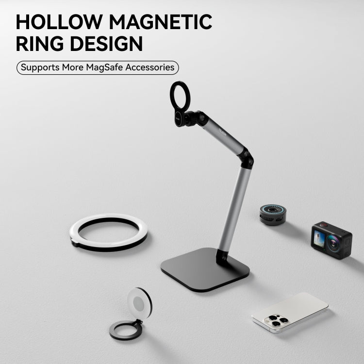 TELESIN P3-DS-01 Phone Video Live Streaming Magsafe Magnetic Mount - Desktop