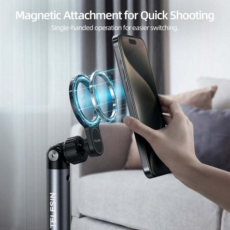 TELESIN P3-FS-01 Phone Video Live Streaming Magsafe Magnetic Mount - Floor