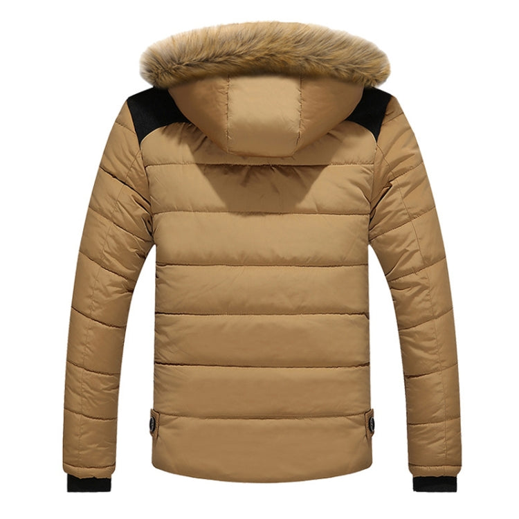 Winter Men Thick Slim Down Jackets Coats, Size: XXXL
