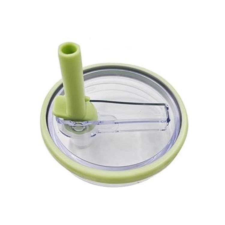 For Stanley 40oz Adventure Quencher Transparent Straw Lid Replacement Parts, Spec: Green