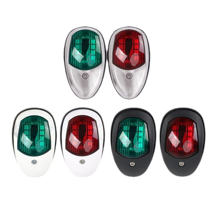 Marine Navigation Warning Light Signal LED Yacht Light, Color: White Shell Green
