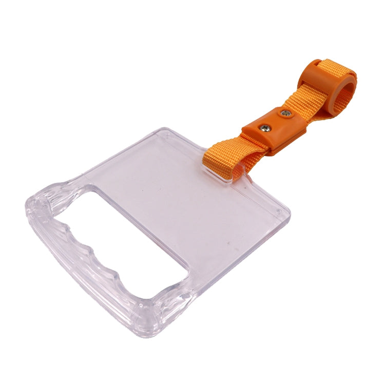 Bus Pull Ring Handle BRT Subway Bus Ring - Yellow