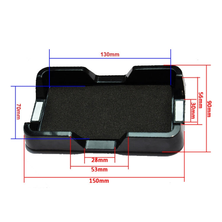 DM-006 Car Mobile Phone Navigation Bracket Instrument Panel Non-slip Storage Box - S