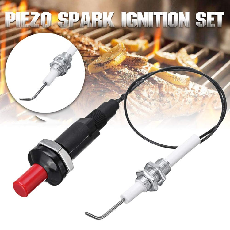 Gas Stove Push-type Ceramic Igniter Curved Needle Spark Plug - LFBI042
