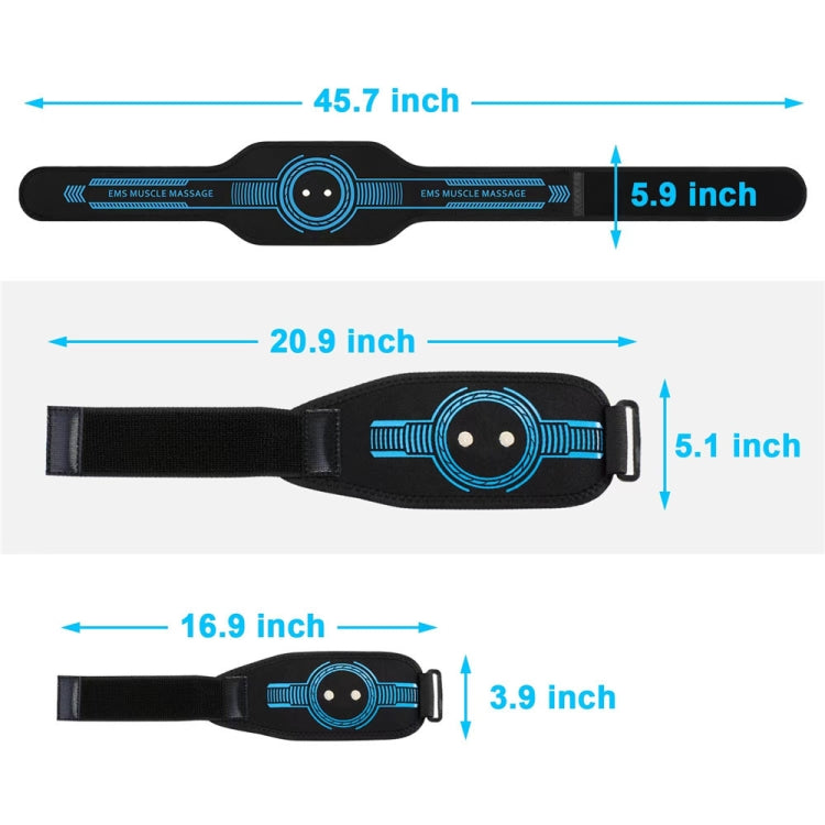 EMS Muscle Stimulator Home Fitness Training Slimming Body Shaper, Spec: 2 Legbands