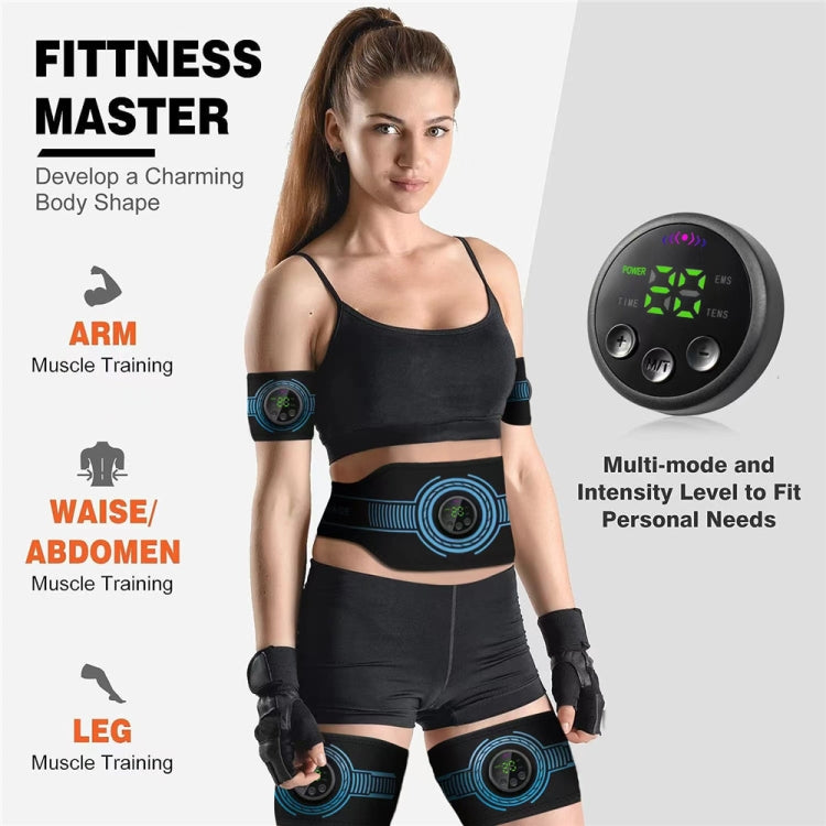EMS Muscle Stimulator Home Fitness Training Slimming Body Shaper, Spec: 2 Legbands