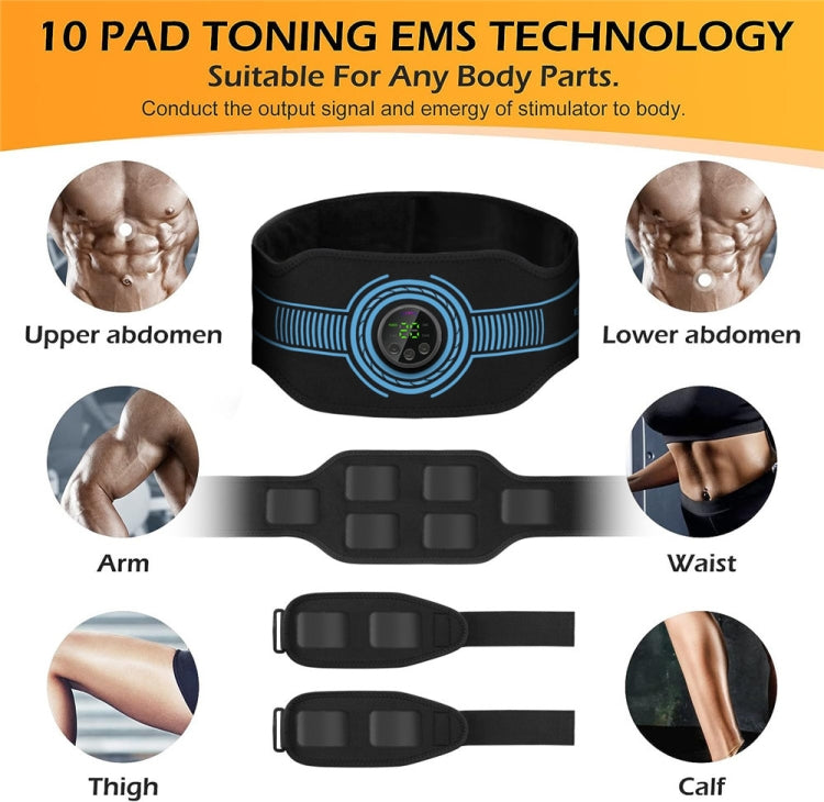 EMS Muscle Stimulator Home Fitness Training Slimming Body Shaper, Spec: Ab Band