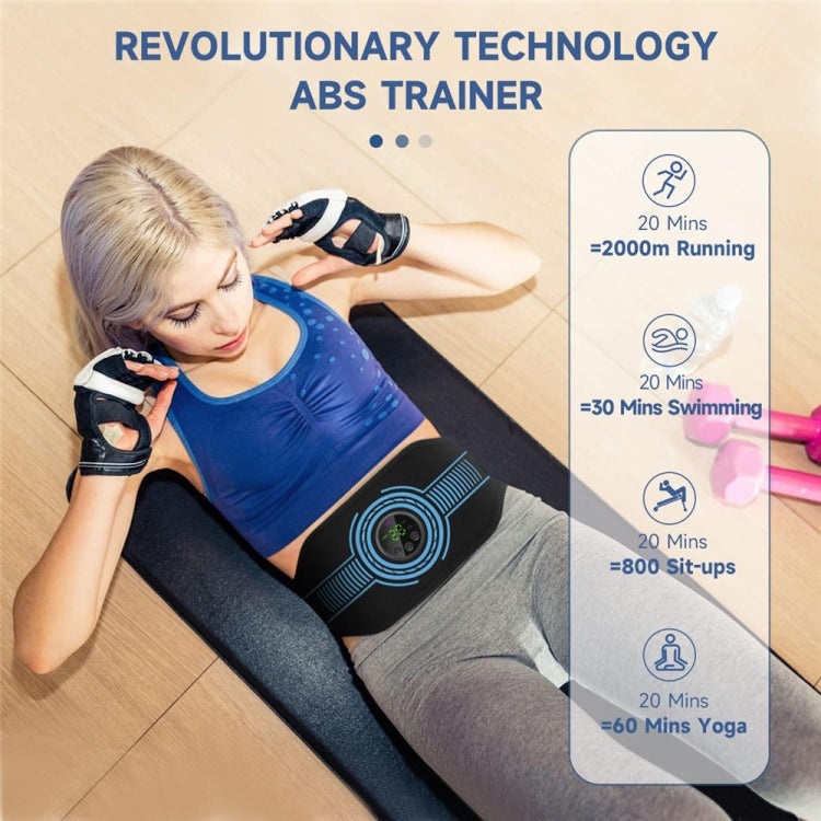 EMS Muscle Stimulator Home Fitness Training Slimming Body Shaper, Spec: Ab Band+ 2 Armbands