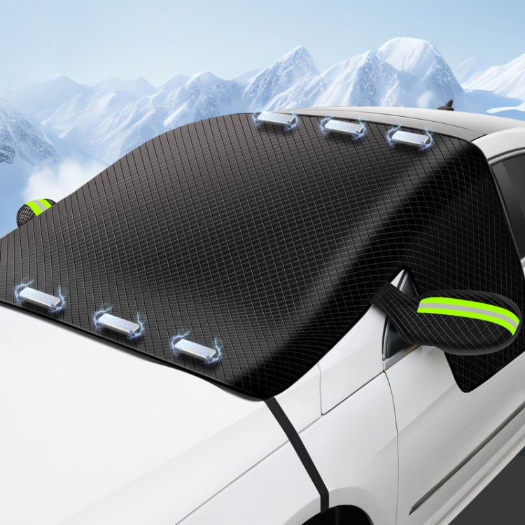 Car Magnetic Front Sunscreen Waterproof Thick Snow Shield
