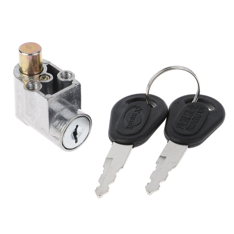 Electric Vehicle Battery Box Anti-theft Lock With Key For Suzuki - Metal