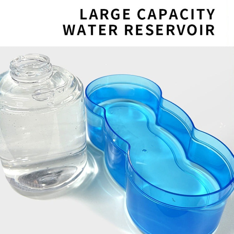 Painting Brush Washer with Drain Cleaner and Holder, 8 Palette Wells