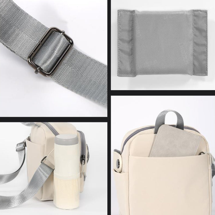 Cwatcun D155 Shoulder Casual Microslr Camera Storage Bag Lightweight Digital Photography Bag - Beige