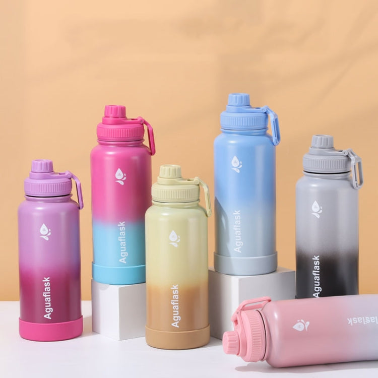 Aguaflask 1000ml 304 Stainless Steel Insulated Cup Large Capacity Thermos Bottle Vacuum Outdoor Portable Sports Kettle