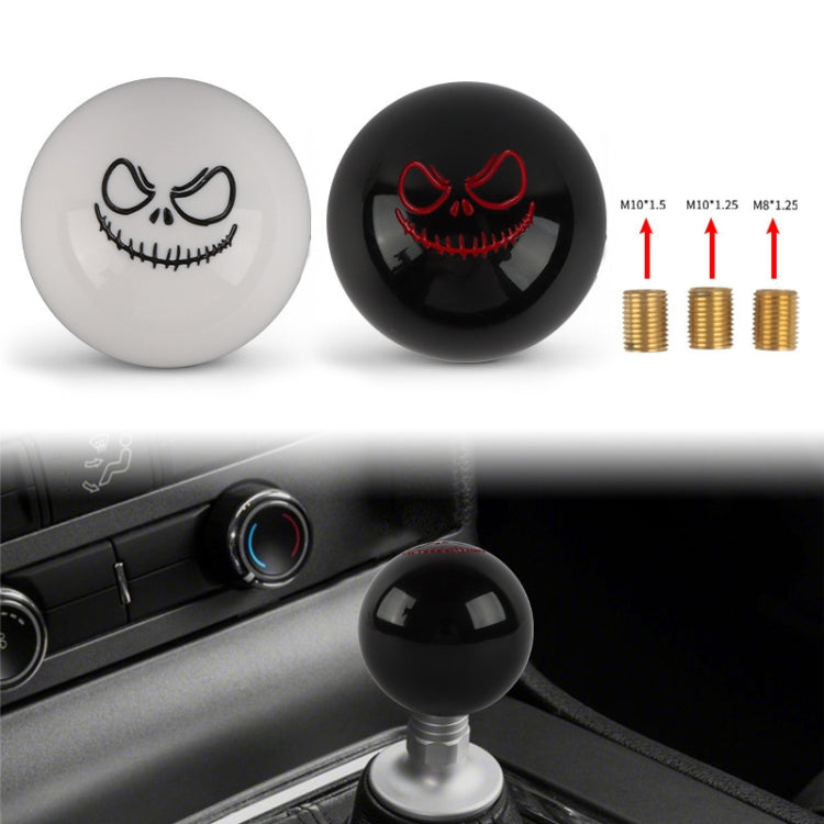 Car Modification Ghost Face Sphere Manual Shift Header