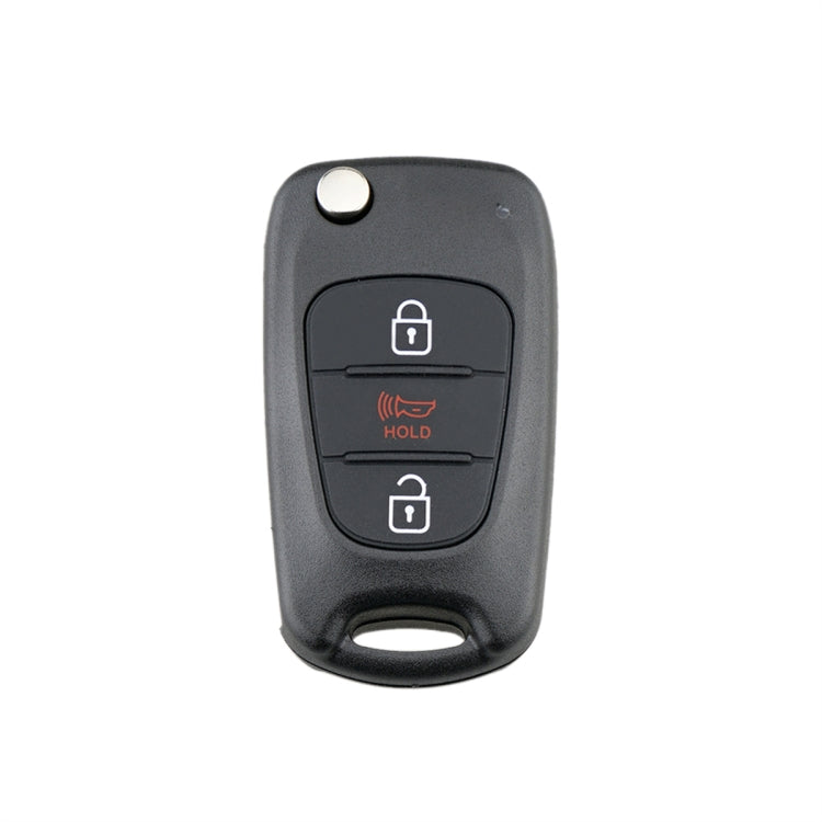 For Hyundai / Kia 3-Button Folding Car Key Shell
