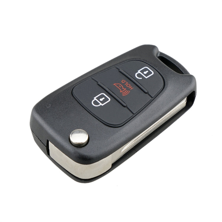 For Hyundai / Kia 3-Button Folding Car Key Shell