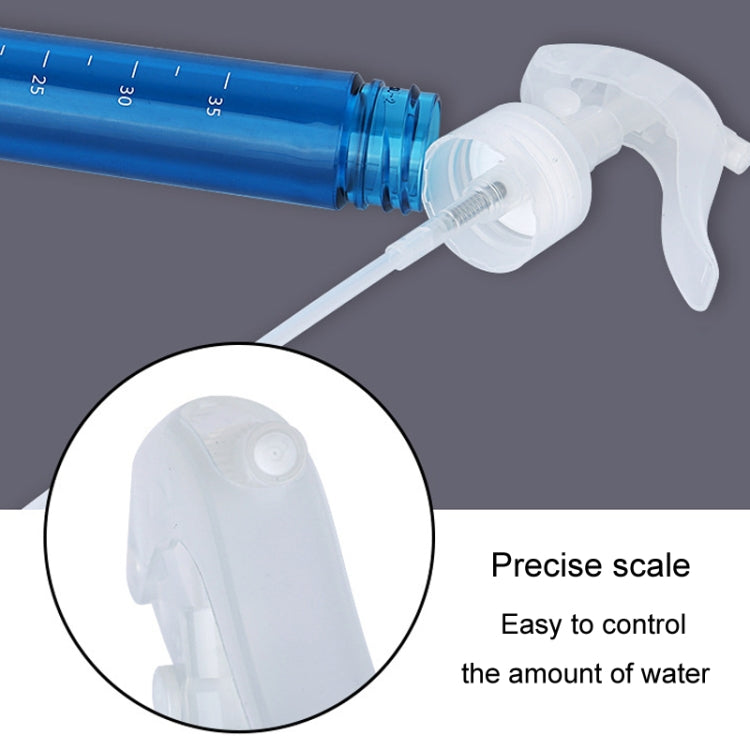 Hairdressing And Flowering Thumb Sprayer Travel Cosmetic Dispenser, Color: Blue