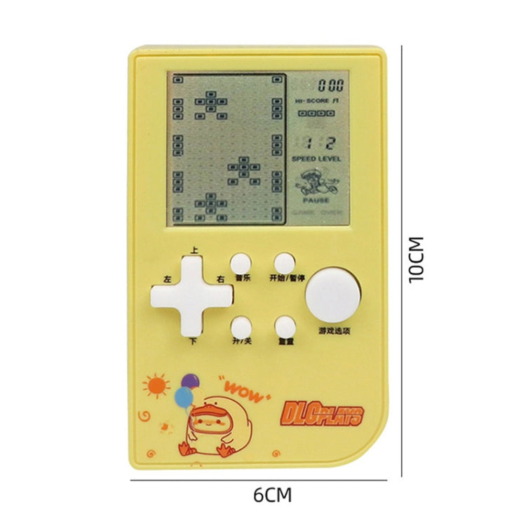 Classic Handheld Game Machine Kids Game Console Toy Educational Building Block Game Toy