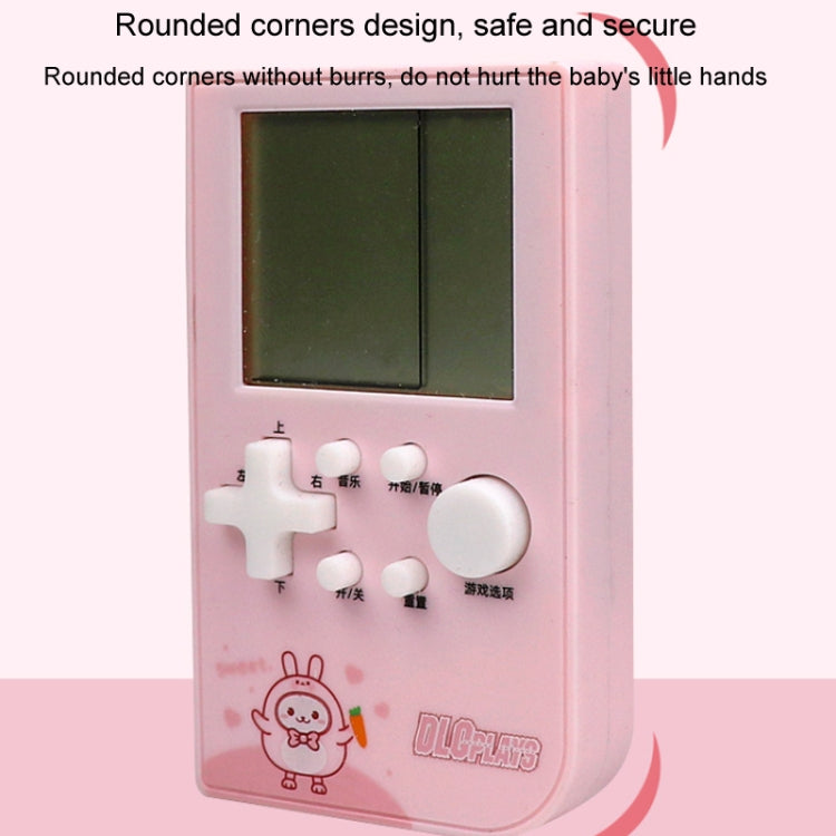 Classic Handheld Game Machine Kids Game Console Toy Educational Building Block Game Toy