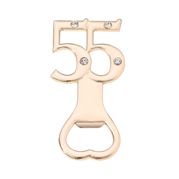 Digital Shape Wedding Party Manual Bottle Opener Beer Drinks Driver, Style: 55