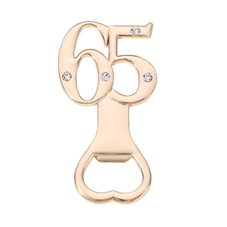 Digital Shape Wedding Party Manual Bottle Opener Beer Drinks Driver, Style: 65