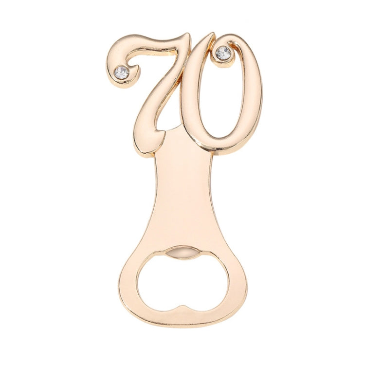 Digital Shape Wedding Party Manual Bottle Opener Beer Drinks Driver, Style: 70