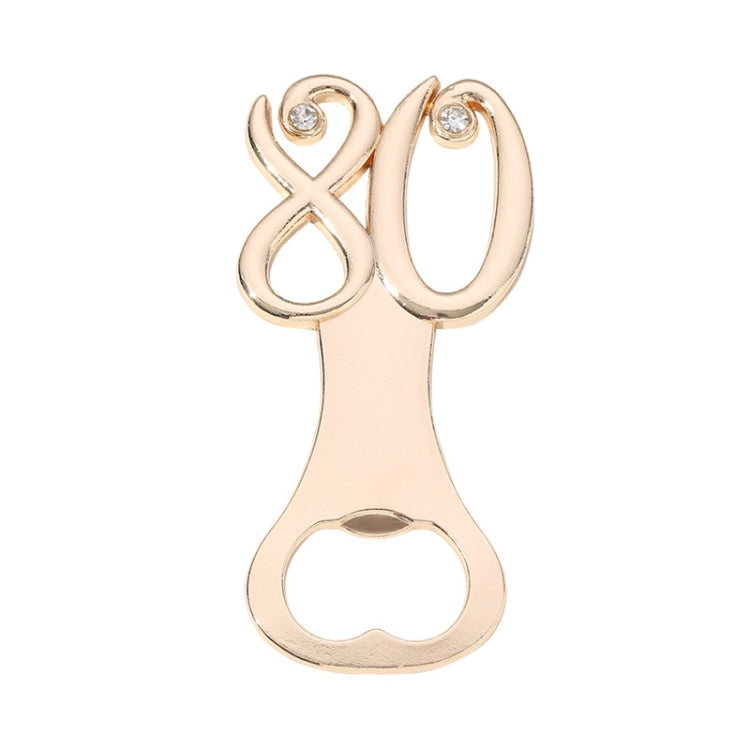 Digital Shape Wedding Party Manual Bottle Opener Beer Drinks Driver, Style: 80