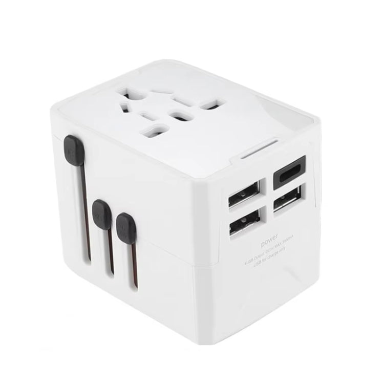 3 x USB & 1 x USB-C / Type-C Travel Plug Adapter International Universal Charging Block