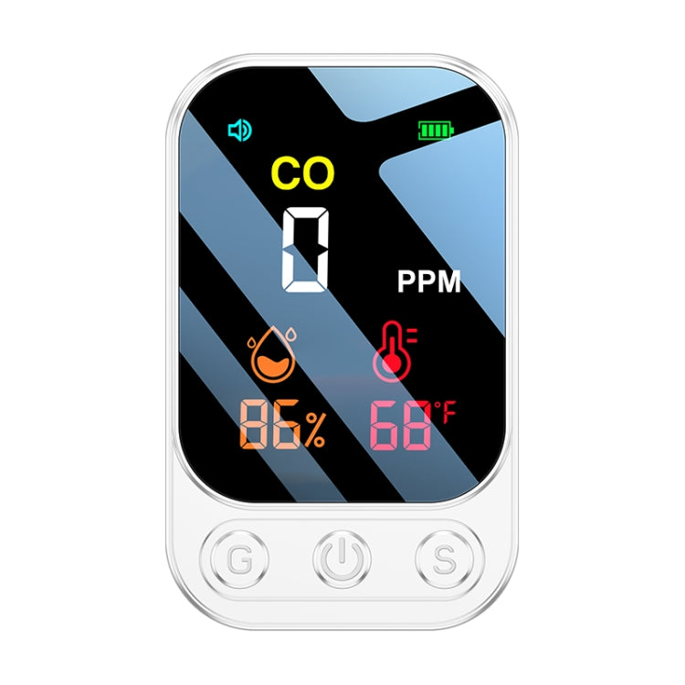 3 In 1 Multifunctional Portable Carbon Monoxide Detector