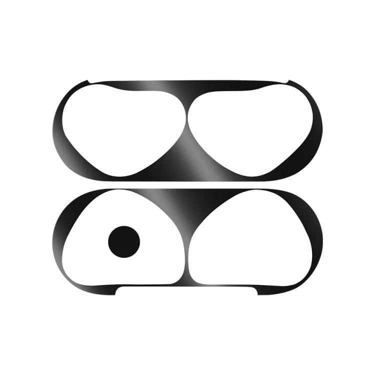 For Apple AirPods 4 Metal Sticker Case