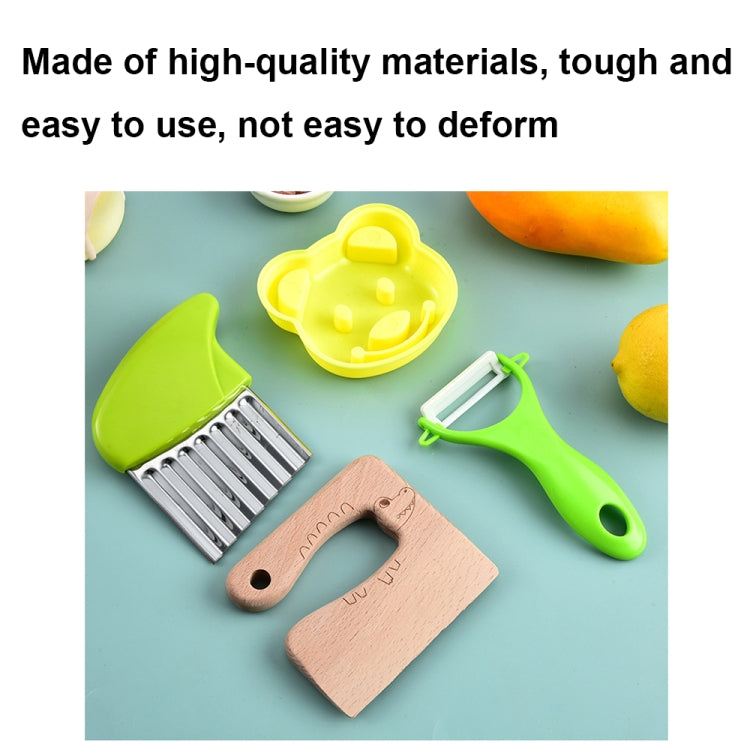 19pcs /Set Children Cooking Knife Set Early Childhood Education Kitchen Tools