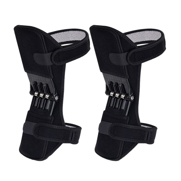 1pair Knee Joint Sports Booster Knee Climbing Protection Support Gear Fitness Knee Pads