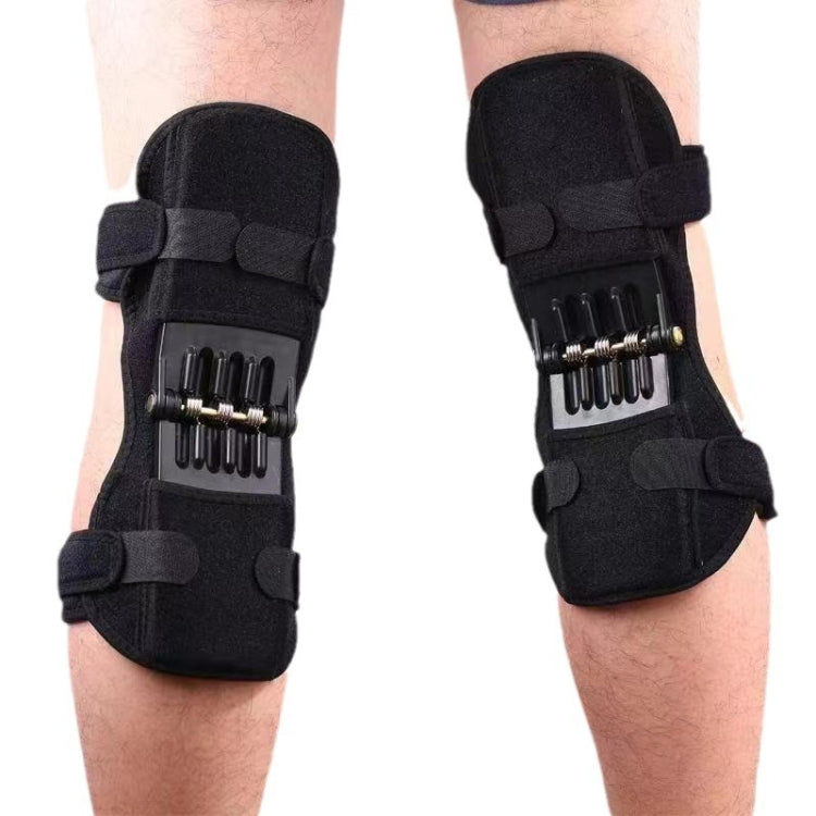 1pair Knee Joint Sports Booster Knee Climbing Protection Support Gear Fitness Knee Pads