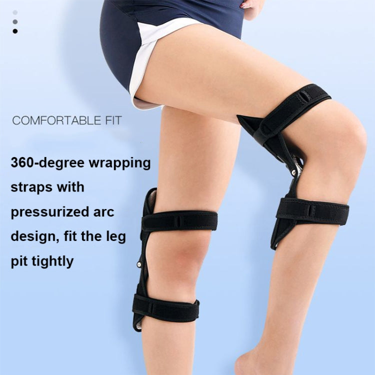 1pair Knee Joint Sports Booster Knee Climbing Protection Support Gear Fitness Knee Pads